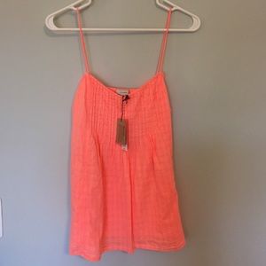 J. Crew Pintuck Cami in Garment Dye