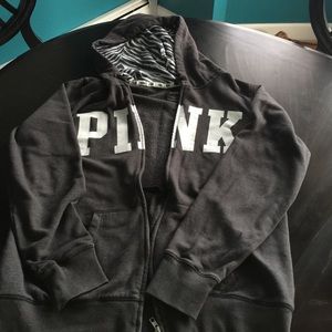 PiNK by VS zebra hood hoodie