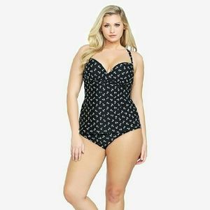 Torrid Anchor Tankini Set