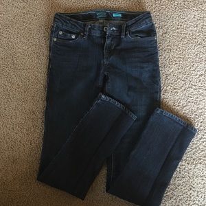 Dark blue jeans