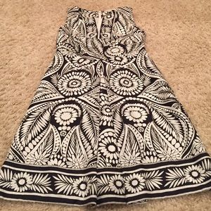 Sleeveless silk dress