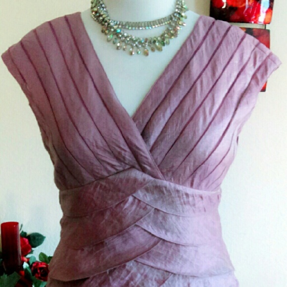 Gorgeous Silk Layer Gown/Dress Midi - Picture 3 of 4