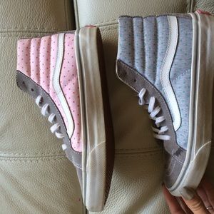 Vans RARE sk8-hi chambray dots