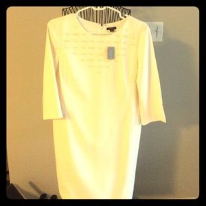 Embellished shift dress