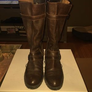 Enzo Angiolini Easten Biker Mid-Calf Riding Boot