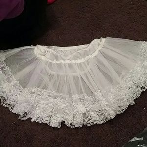 White petticoat