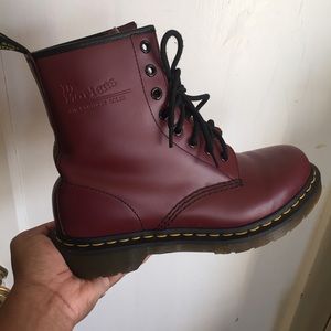 Dr.Martens Cherry Red Boots