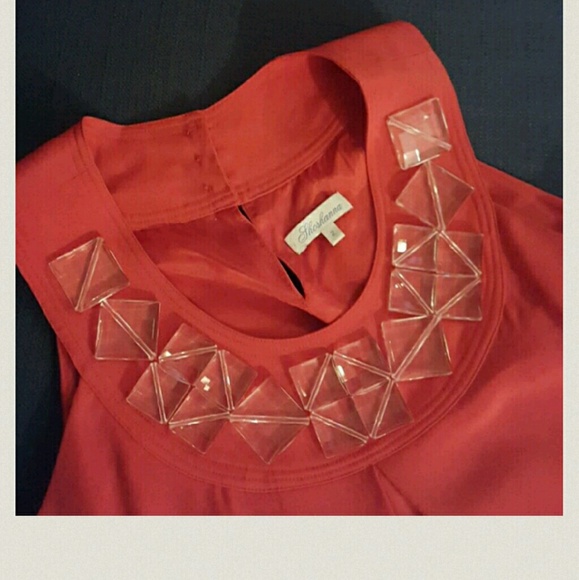 Shoshanna NWOT shift dress with crystal beading - Picture 1 of 4