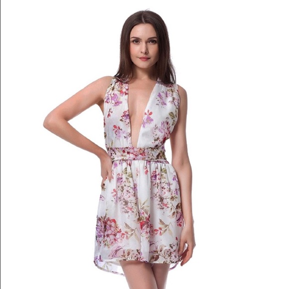 Floral Rompers - Picture 1 of 4