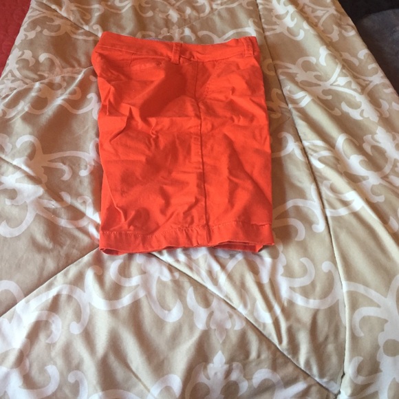 Orange Bermuda Shorts only worn once.