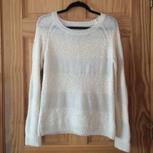 🚫SOLD🚫 Knit White Sweater