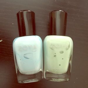 Zoya Nail Polish ( Left: Blu, right: Neely)