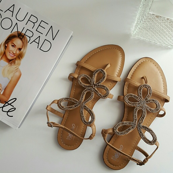 Mossimo Supply Co. Shoes - NWOT Beaded Sandals
