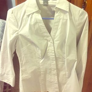 Ann Taylor button up blouse