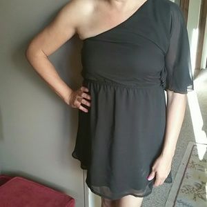 Sexy little black dress.
