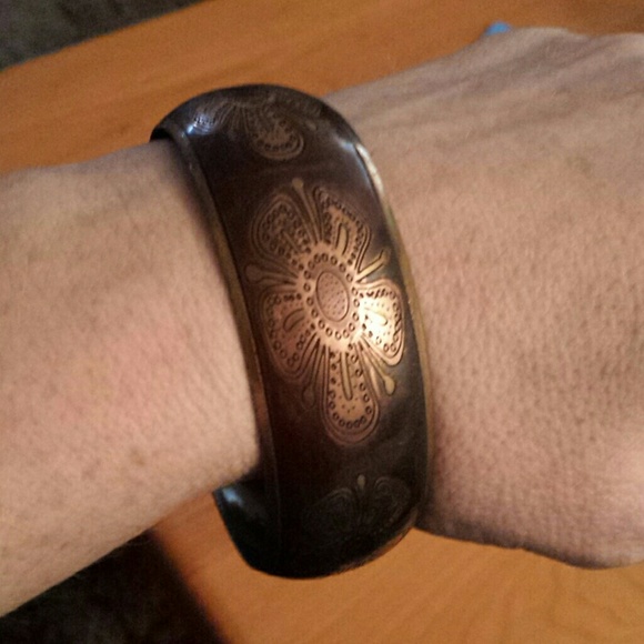 Vintage brass bracelet