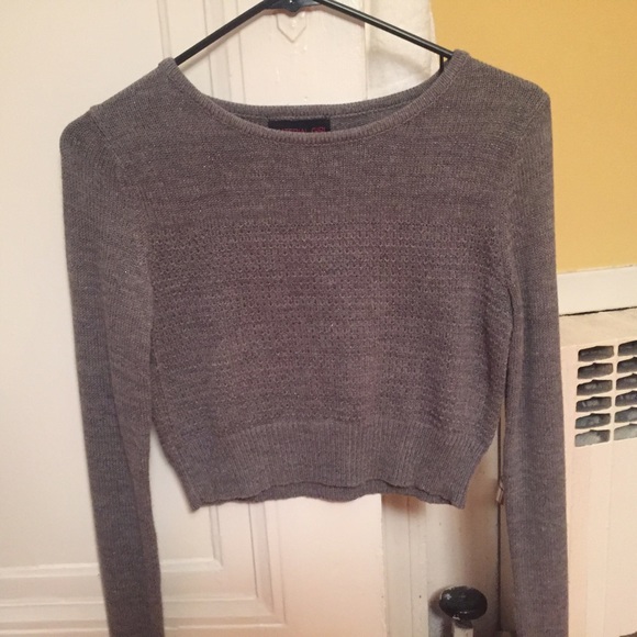Material girl cropped long sleeve