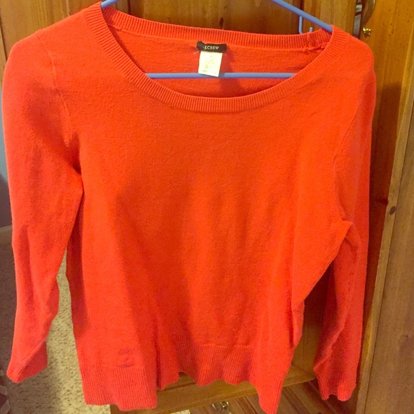 J crew solid sweater