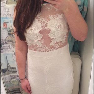 Dreamy white lace gown ‼️Moving SALE ‼️