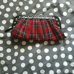 Brand new Plaid Clutch