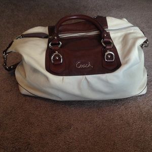 Coach Ashley leather satchel