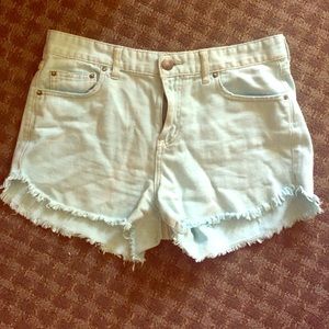 Free People Jean Shorts!
