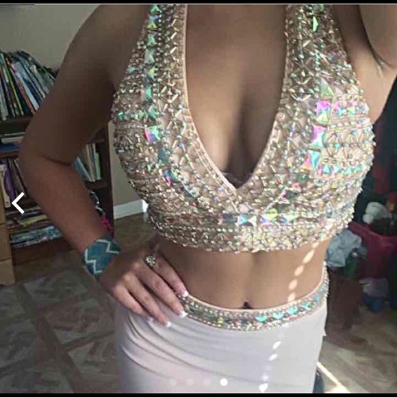 Sherri hill (MADISON JAMES) 2 piece prom dress