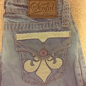 Sinful Denim size 24