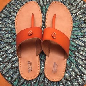 Brown mossimo thing sandals!!!!