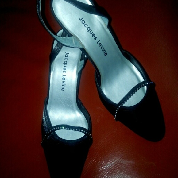 Jacques Levine Satin Shoes