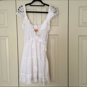 Free People White sundress-Small