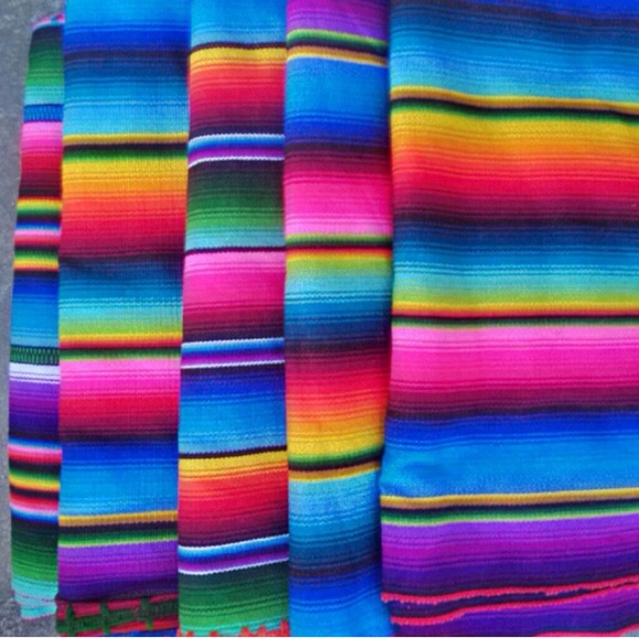 Ketzali Accessories - LAST ONE Ketzali aztec multicolor poncho