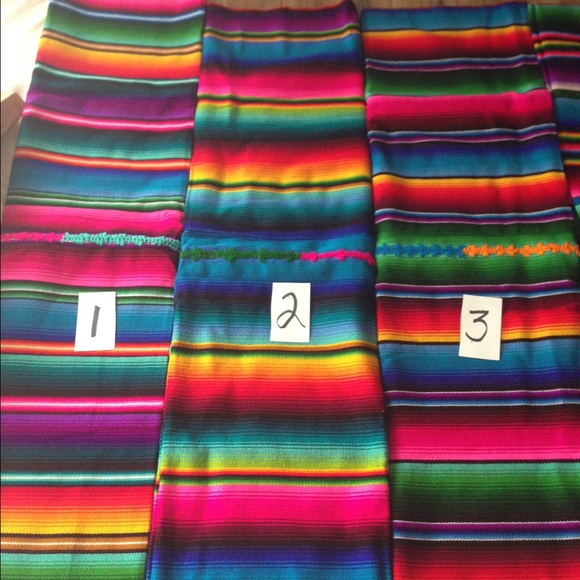 LAST ONE Ketzali aztec multicolor poncho - Picture 3 of 6