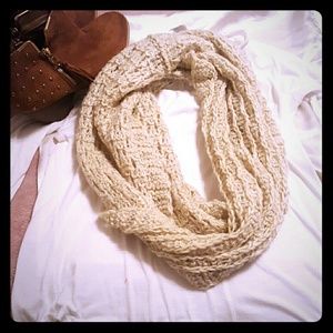 Cream scarf