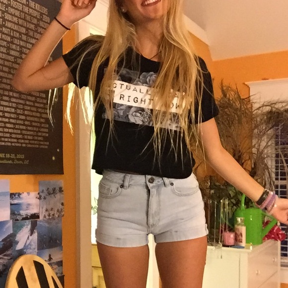 Pacsun Graphic Crop Top