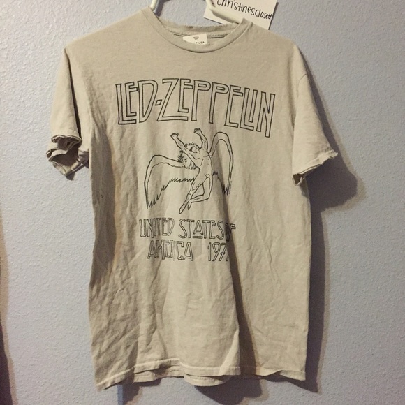 Brandy Melville Other - Led Zeppelin white top
