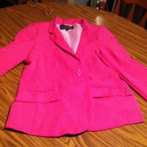 Pink blazer