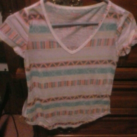 Multicolored V-Neck