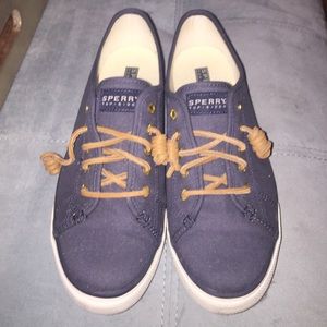 Sperry Seacoast Canvas Sneaker (blue)