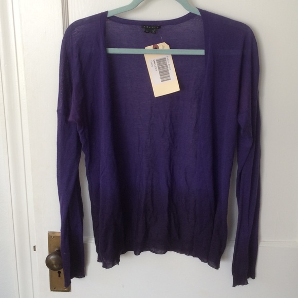 Theory sheer cardigan