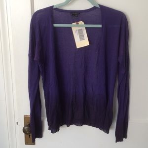 Theory sheer cardigan