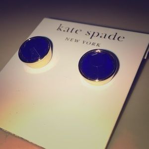Kate Spade Bezel Gumdrop Stud earrings!