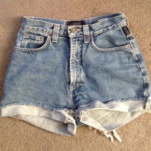 Versace High Waisted Shorts