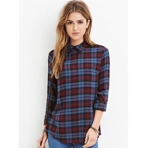 Forever 21 Plaid Shirt