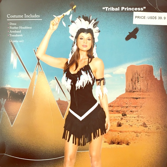 Tribal princess costume
