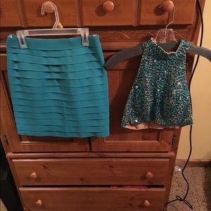 Two piece Sheri hill dress