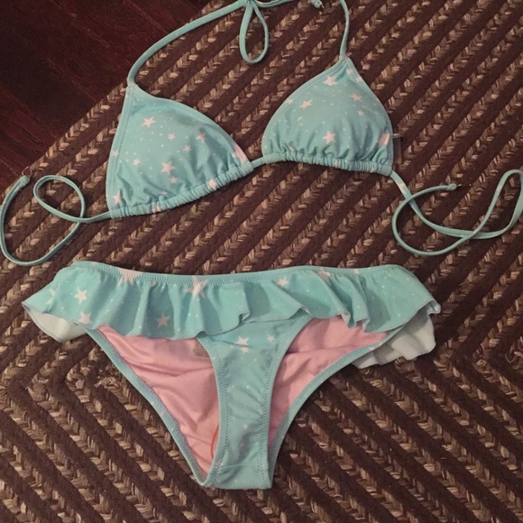 Wildfox starry bikini