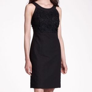Anthropologie Black Oleander Dress