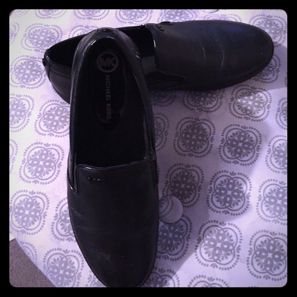 Michael Kors leather loafers