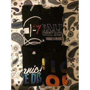 Bundle band t-shirts